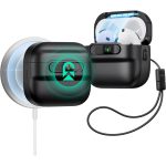 AirPods 4 ESR Pulse Magnetic Flicklock Case HaloLock - Black
