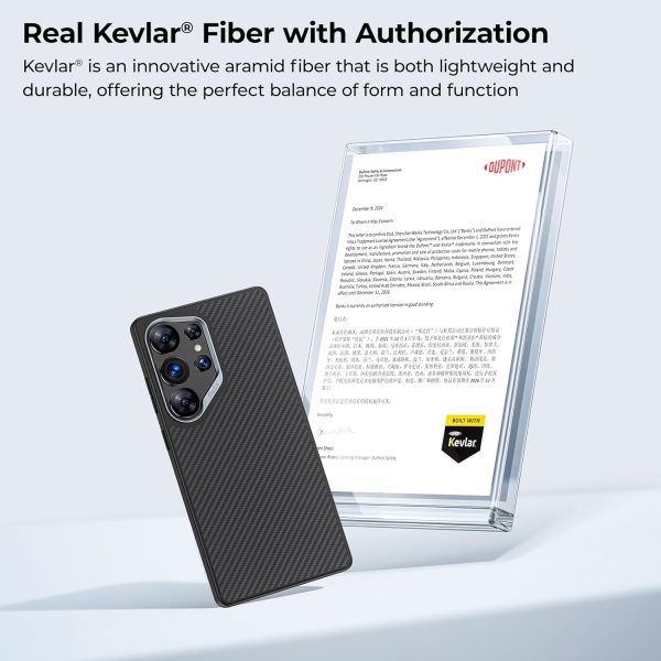 Samsung S25 Ultra Benks Magnetic ArmorPro Kevlar Case - Black - 6948005949198 - A - Image 9