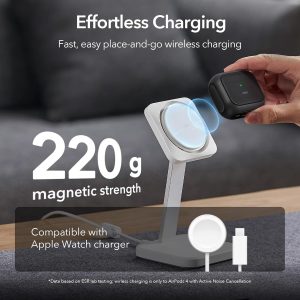 AirPods 4 ESR Orbit Hybrid Case HaloLock - Blue - Image 7