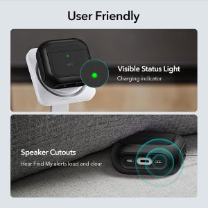 AirPods 4 ESR Orbit Hybrid Case HaloLock - Blue - Image 3