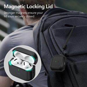 AirPods 4 ESR Orbit Hybrid Case HaloLock - Blue - Image 8