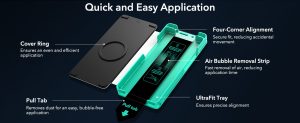 Samsung S25 Ultra ESR Tempered Glass Screen Protector - 2 Pack - Image 7