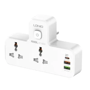 Ldnio SC2311 2 AC Outlets Universal Power Strip Best Price in Pakistan