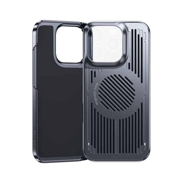MagClap_Biliz_Cooling_Case_for_iPhone_16_Pro_2 iPhone 16 Pro Max Benks Magnetic Biliz Cooling Case - Gray - 6948005910525 - A - Image 6