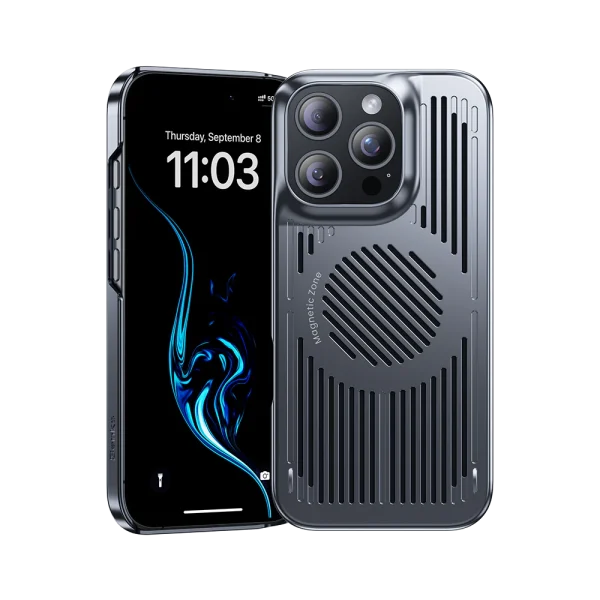 MagClap_Biliz_Cooling_Case_for_iPhone_16_Pro_3 iPhone 16 Pro Max cover Benks Magnetic Biliz Cooling Case Best Price in Pakistan