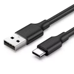 UGREEN USB2.0 to Type-C 3A Android Fast Charging Data Cable 60118 - 2M - Black - BIS
