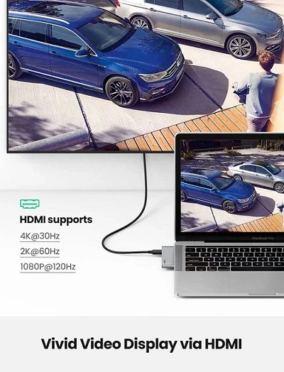 Ugreen 80856 6 in 2 USB C Hub for MacBook Pro 5