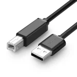 UGREEN USB2.0 to USB-B Square Port Printer Cable 10329 - 5M - Black - BIS