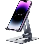 Ugreen Metal Desktop Folding Phone Stand 15608 - Grey - BIS