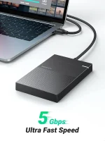 Ugreen USB Hard Drive Enclosure 30719 - Black - BIS - Image 6