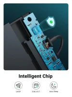 Ugreen USB Hard Drive Enclosure 30719 - Black - BIS - Image 3