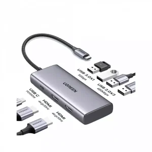 Ugreen 7-in-1 Dual Multi Function Docking Station 35897 Best Price in Pakistan