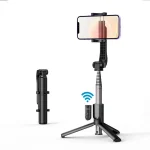 Ugreen Bluetooth Selfie Stick With Tripod 50758 - Black - BIS