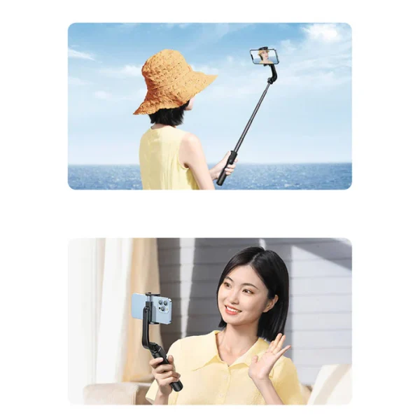 Ugreen Bluetooth Selfie Stick With Tripod 50758 - Black - BIS - Image 4