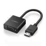 Ugreen HDMI Male To VGA Female Converter 60738 - Black - BIS