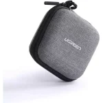 Ugreen Portable Earphone Storage Bag 75 Degree Thickened 70577 - Grey - BIS