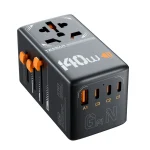 Tessan 140W Travel Adapter TS-WTA05 - Black