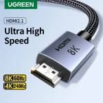 UGREEN HDMI 2.1 Digital High-Definition Cable 25910 - 2M - Black - BIS