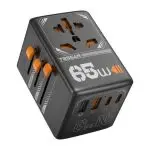 Tessan 65W Travel Adapter TS-WTA03 - Black