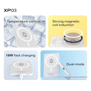 Infinix Magpower XP03 Wireless Charger - White - Image 3