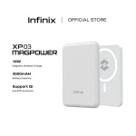 Infinix Magpower XP03 Wireless Charger - White - Image 2