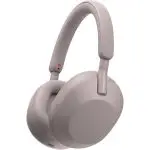 Sony WH-1000XM5 The Best Wireless Noise Canceling Headphones with Auto Noise Canceling Optimizer Crystal Clear Hands-Free Calling and Alexa Voice Control - Smoky Pink