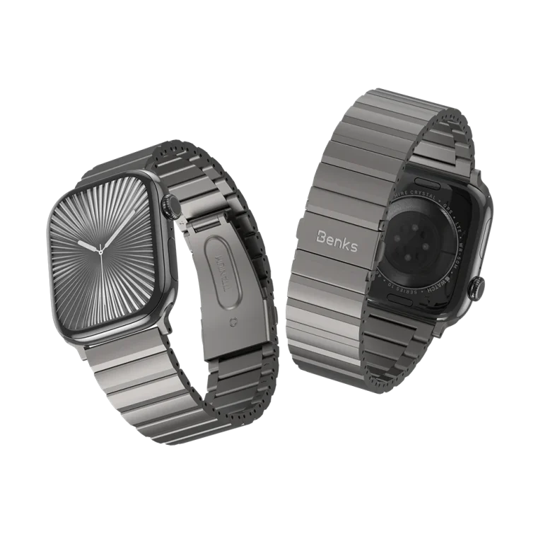 Benks AeroTitan Titanium Watch Band 42/44/45/49mm - Titanium Gray - 6948005922016 - A - Image 2