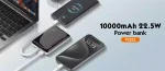 Ldnio PQ25 10000mAh 22.5W Fast Charging Power Bank - Black - BB - Image 6