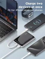 Ldnio PQ25 10000mAh 22.5W Fast Charging Power Bank - Black - BB - Image 2