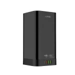 Ldnio SKW6457 6 AC Tower Extension Power Socket UK Plug - Black - BB