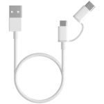 Xiaomi 2-in-1 USB Cable Micro USB to Type C 100cm - White