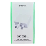 Infinix XC08 Kit 10W Charger With Type-C Cable - White