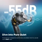 Soundpeats Air5 Pro ANC Wireless Earbuds - Black - BB - Image 10