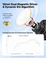 Soundpeats Pearl Clip Pro Open Ear Clip-On Earbuds - Black - BB - Image 3