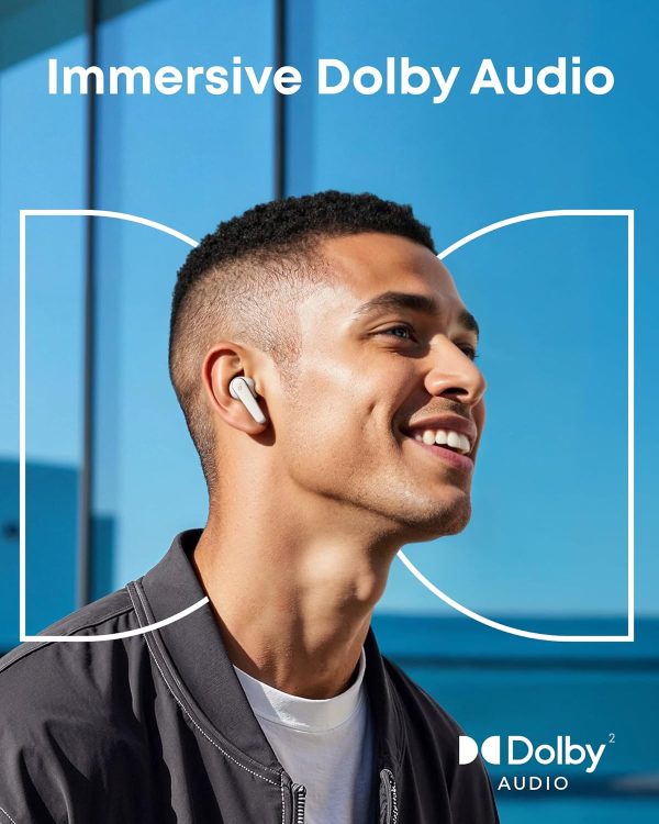 71-U22lAUdL._AC_SL1500_ Anker Soundcore Liberty 5 Noise-Cancelling Wireless Earbuds - A3957H11 - Black - OP - Image 3