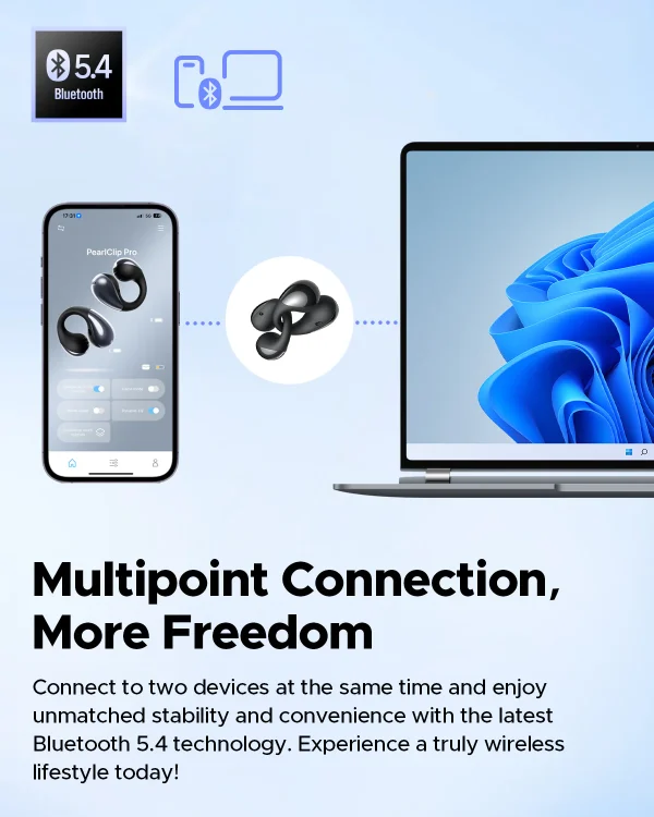 7_0a50fb19-90f6-44a6-a386-15f102375d69_1200x1500 Soundpeats Pearl Clip Pro Open Ear Clip-On Earbuds - Black - GC - Image 7