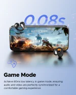 Soundpeats Pearl Clip Pro Open Ear Clip-On Earbuds - Black - BB - Image 8