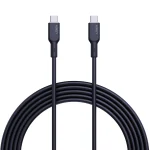 Aukey Circlet Blink 240W PD Soft Silicone Usb-C to Usb-C Cable 1.8m - CB-SCC242 - Black