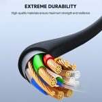 Aukey Circlet Blink 240W PD Soft Silicone Usb-C to Usb-C Cable 1.8m - CB-SCC242 - Black - Image 5