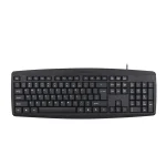 Micropack USB Wired Keyboard K-203 - Black - GC