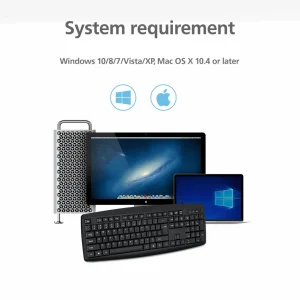 Micropack USB Wired Keyboard K-203 - Black - GC - Image 3