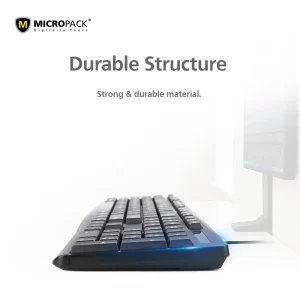 Micropack USB Keyboard K-206 - Black - GC - Image 5