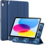 iPad 11 Gen A16 / 10 Gen A14 ESR Flip Hybrid Case Pencil Holder - Navy Blue
