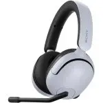 Sony INZONE WH-G500 Wireless Gaming Headset 360 Spatial Sound Works with PC PS5 28 Hour Battery 2.4Ghz Wireless and 3.5mm Audio Jack - White