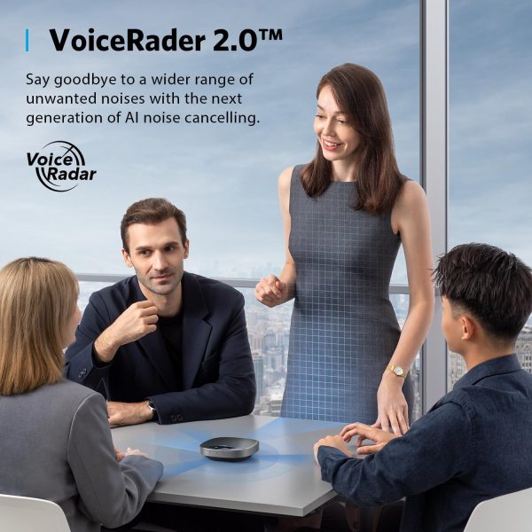 Anker PowerConf S500 Speakerphone 6 Mic - Black - A3305012 - OP - Image 4