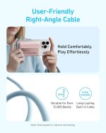 Anker Zolo 10000mah Magnetic Powerbank - Black - A1685H11 - OP - Image 2