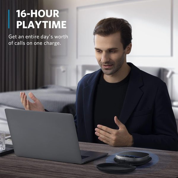 Anker PowerConf S500 Speakerphone 6 Mic - Black - A3305012 - OP - Image 2