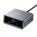 Anker Prime Charger 250w Smart Desktop Charging Station - Black - A2345341 - OP