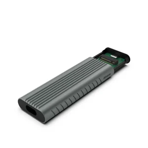 Amaze A225 Prime Edition M.2 + NVME Alloy Case 10Gbps - Grey - BIS - Image 2