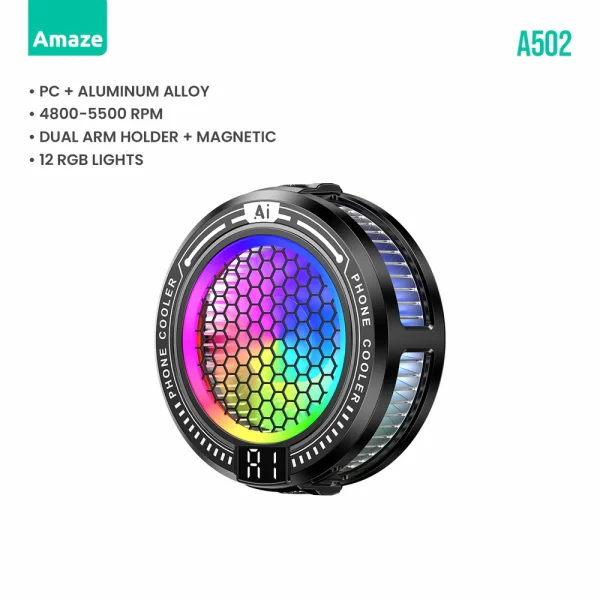 Amaze A502 Snow Core Ai Mobile Cooling Radiator Best Price in Pakistan